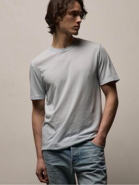 James Perse CLEAR JERSEY CREW Size 2/M